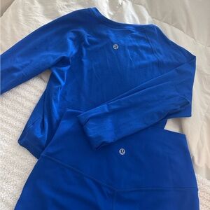 Lululemon Cerulean Blue Set ( color no longer sold! )